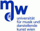 Logo der Universität für Musik und darstellende Kunst Wien